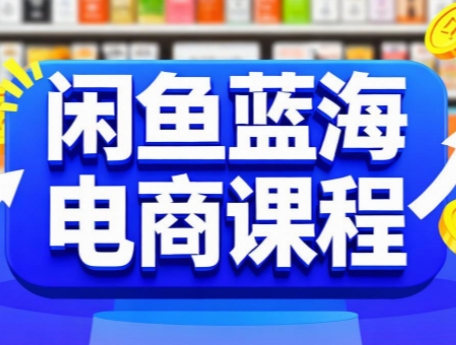 闲鱼蓝海电商课程-网创教程