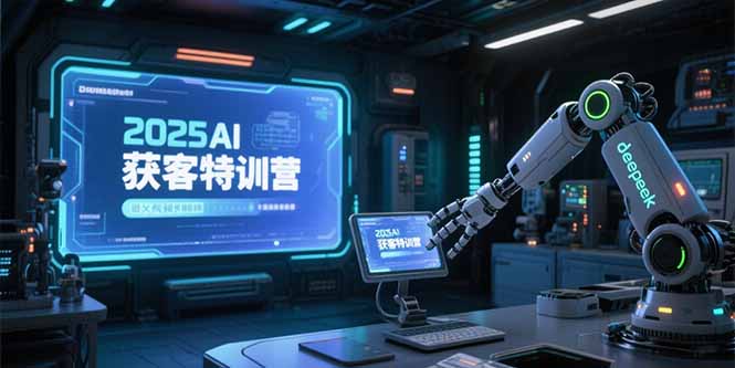 2025AI获客特训营，AI图文视频全制作，deepseek工具实操教学-网创教程