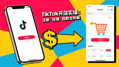 大熊跨境·TikTok从开店到投流的进阶课-网创教程